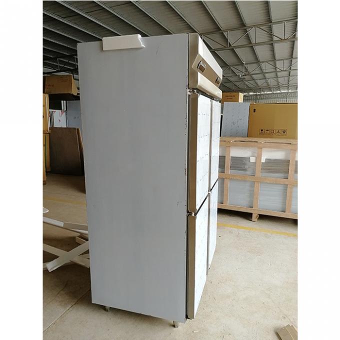 4 Tür 300W Handelsedelstahl-Kühlschrank-Gefrierschrank 1